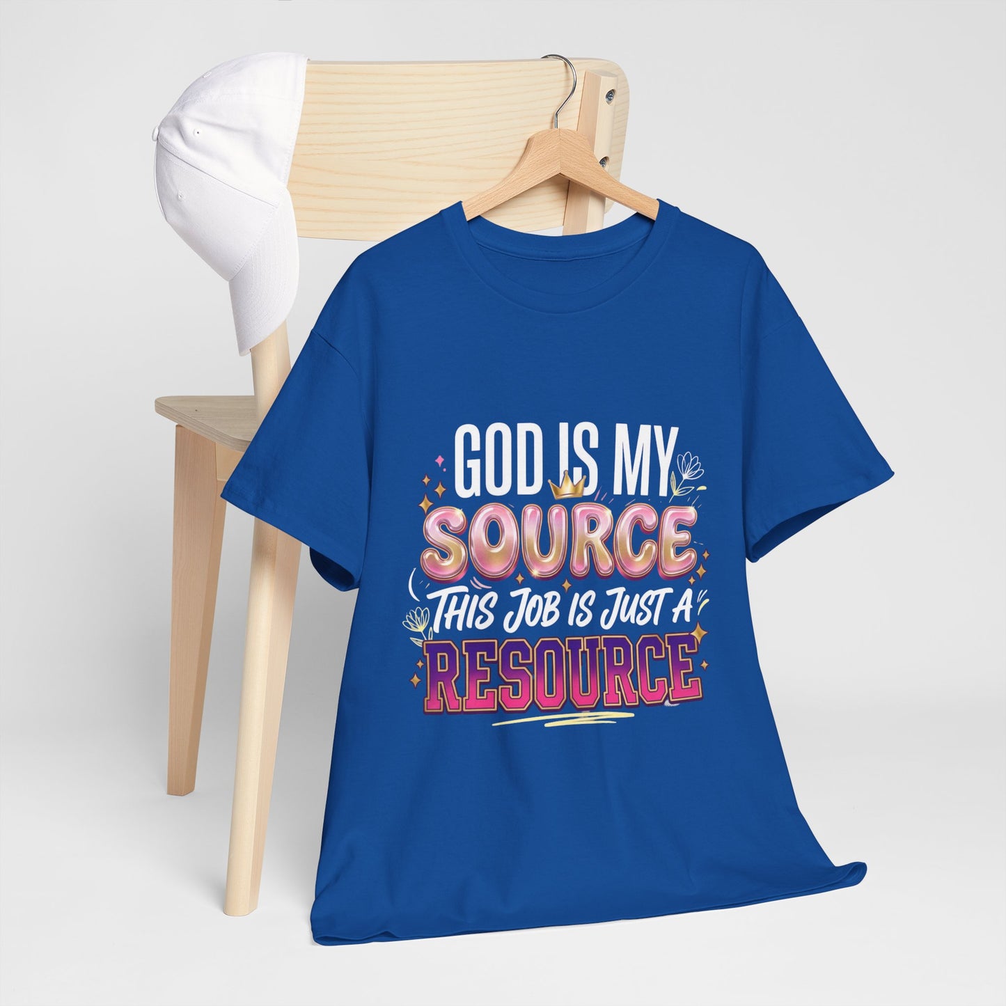 God Is My Source Tee | Inspirational Christian Shirt
