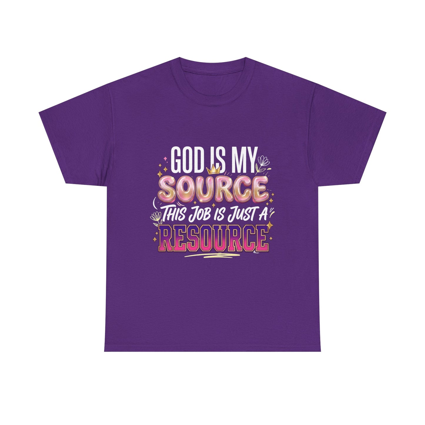 God Is My Source Tee | Inspirational Christian Shirt