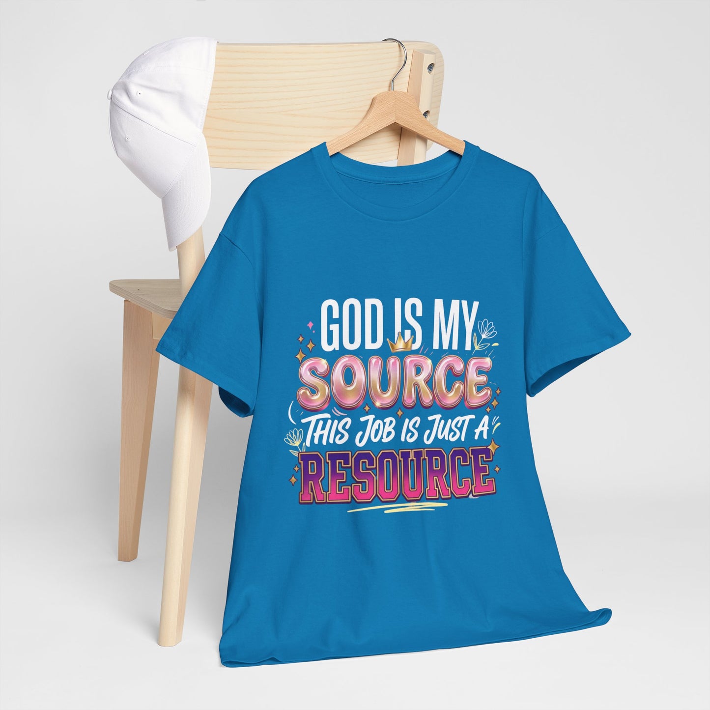 God Is My Source Tee | Inspirational Christian Shirt