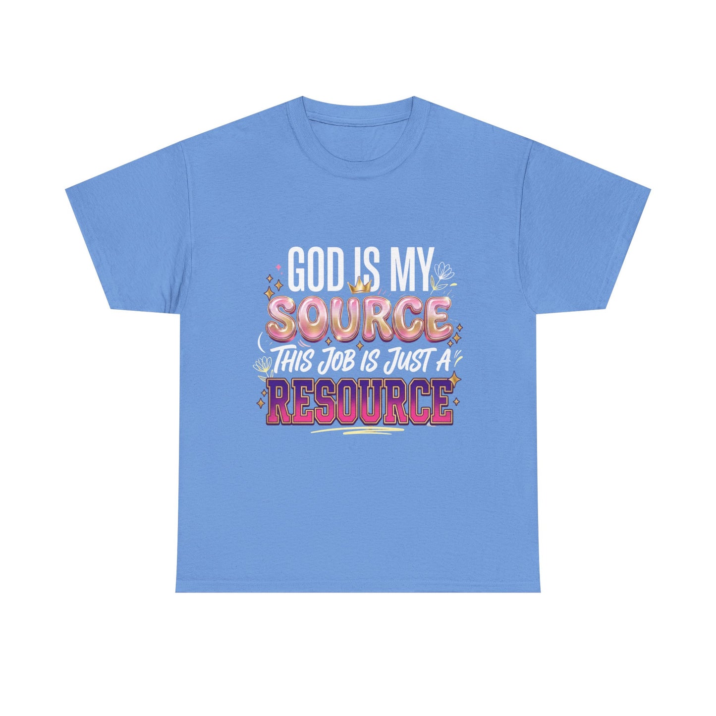 God Is My Source Tee | Inspirational Christian Shirt