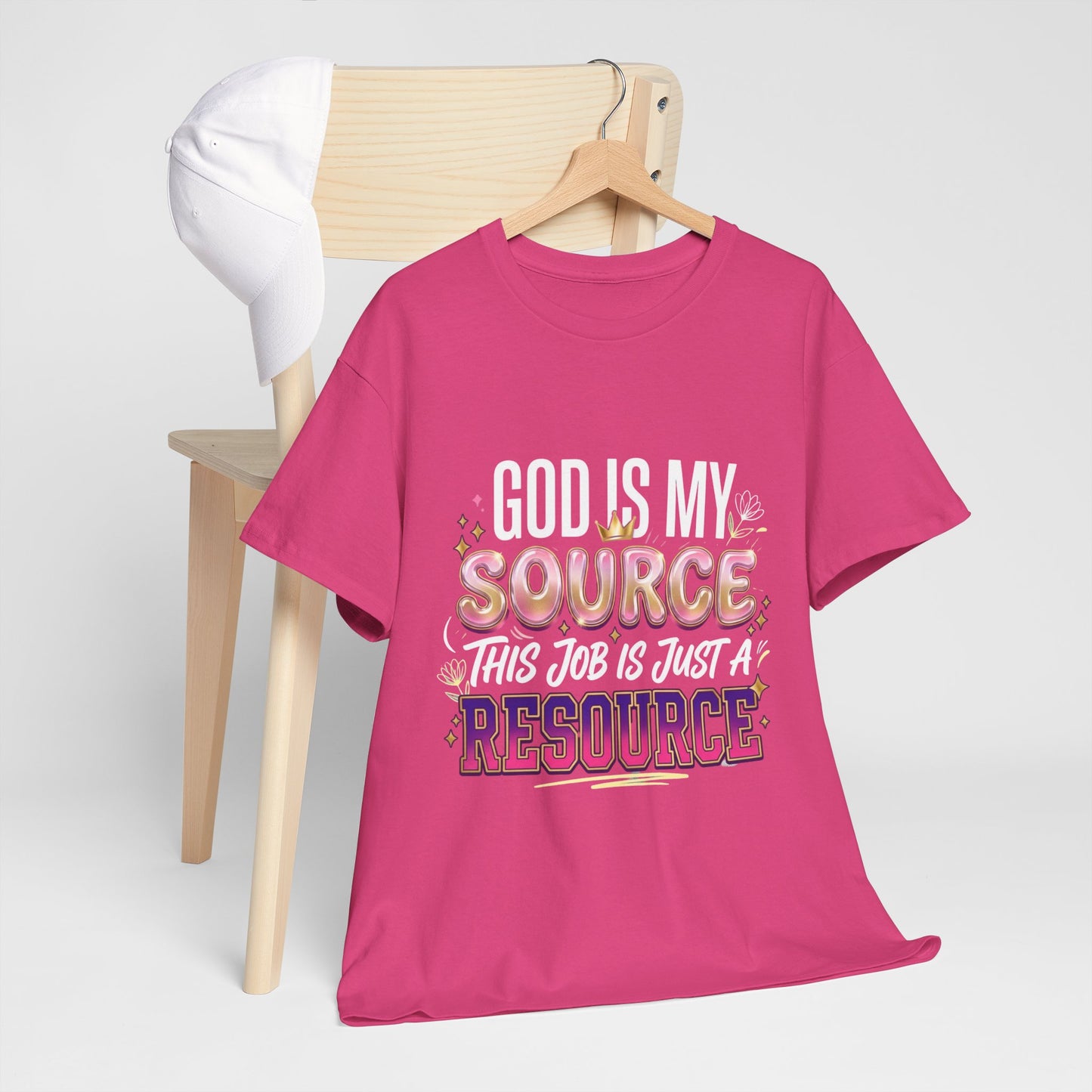 God Is My Source Tee | Inspirational Christian Shirt