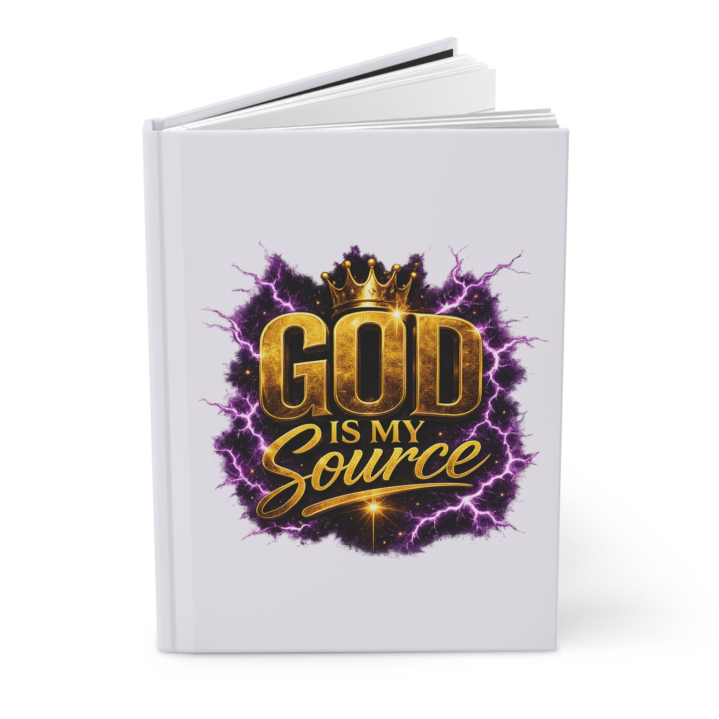 God Is My Source Hardcover Journal | Christian Scripture Philippians 4:19