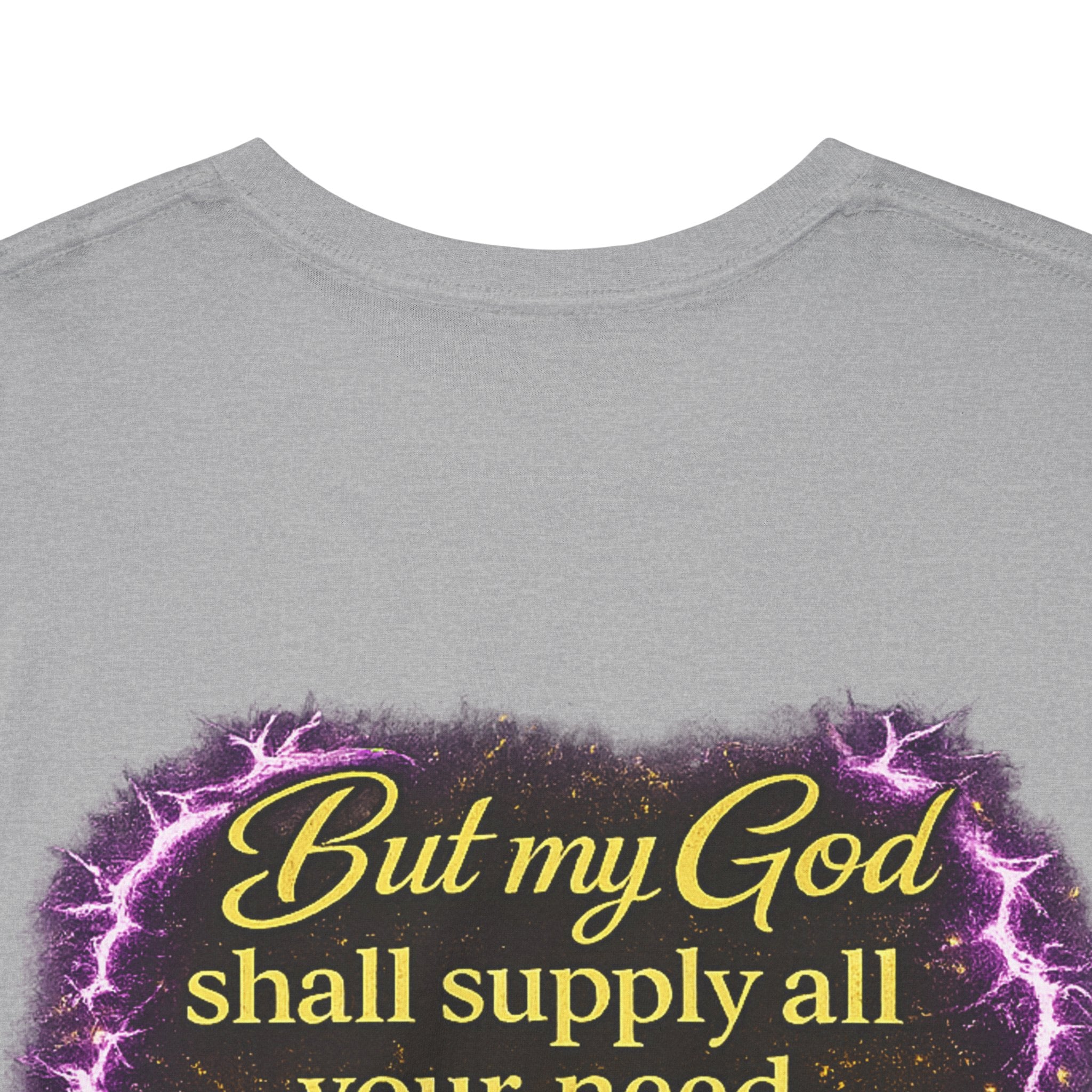 God Is My Source Christian T-Shirt | Philippians 4:19 Faith Graphic Tee