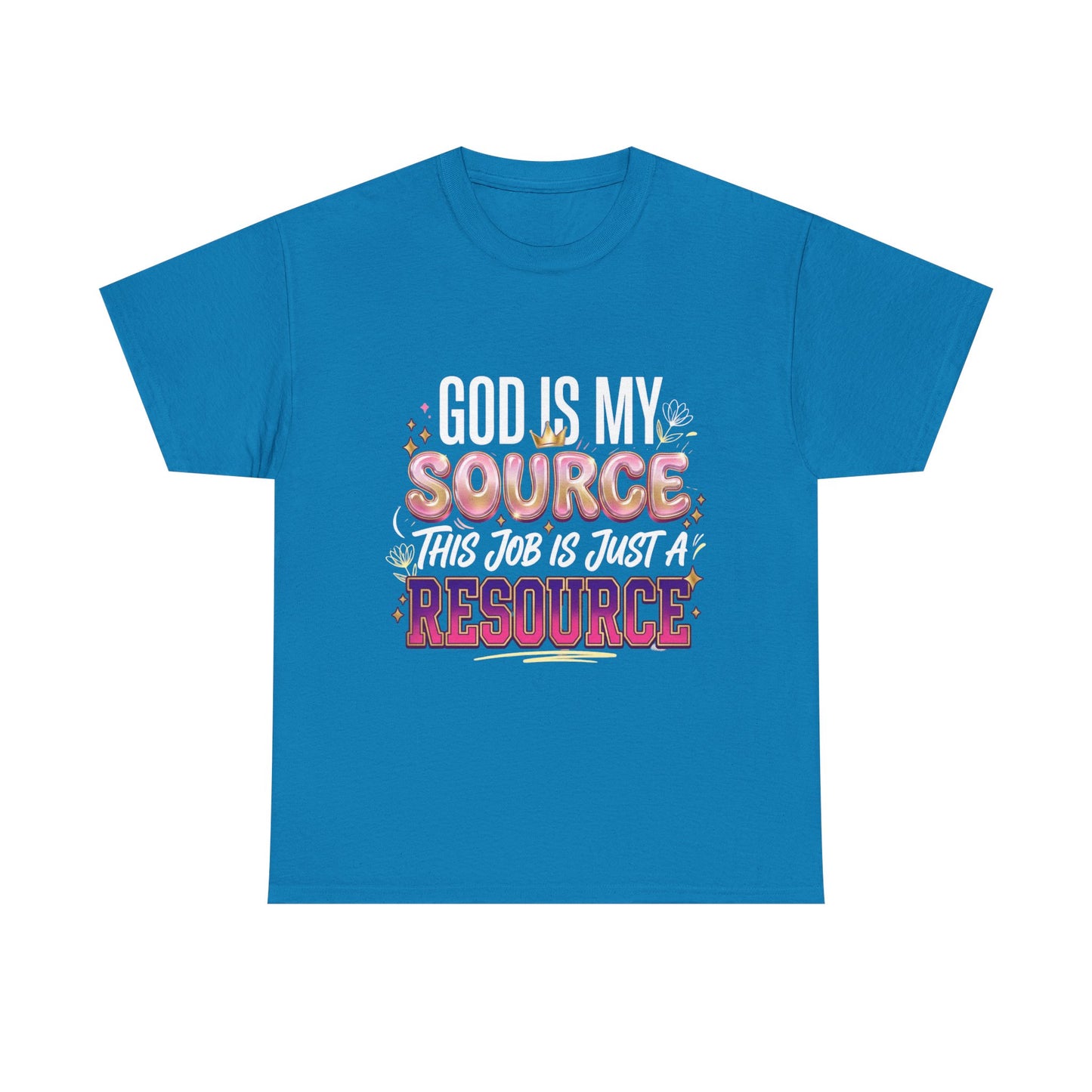 God Is My Source Tee | Inspirational Christian Shirt