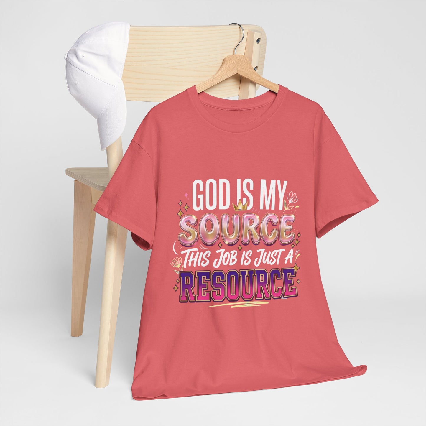 God Is My Source Tee | Inspirational Christian Shirt