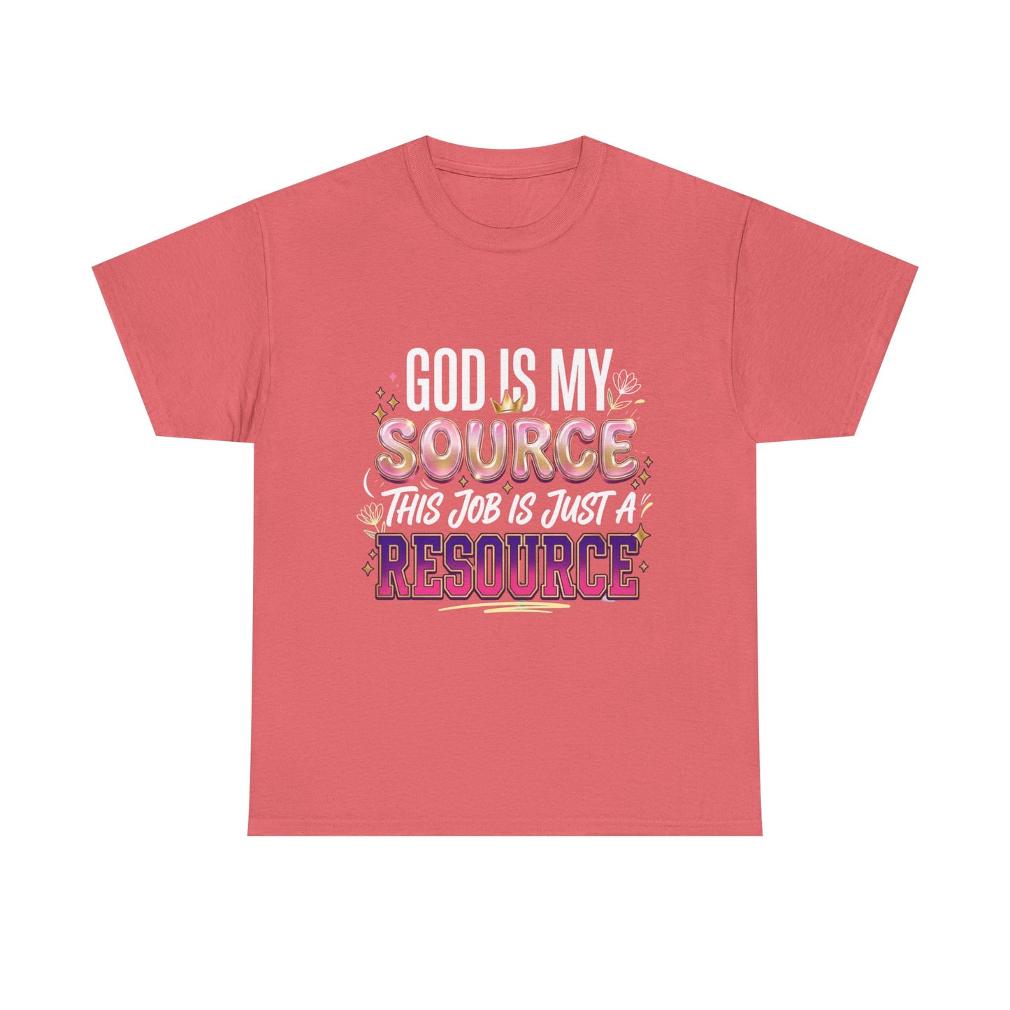 God Is My Source Tee | Inspirational Christian Shirt