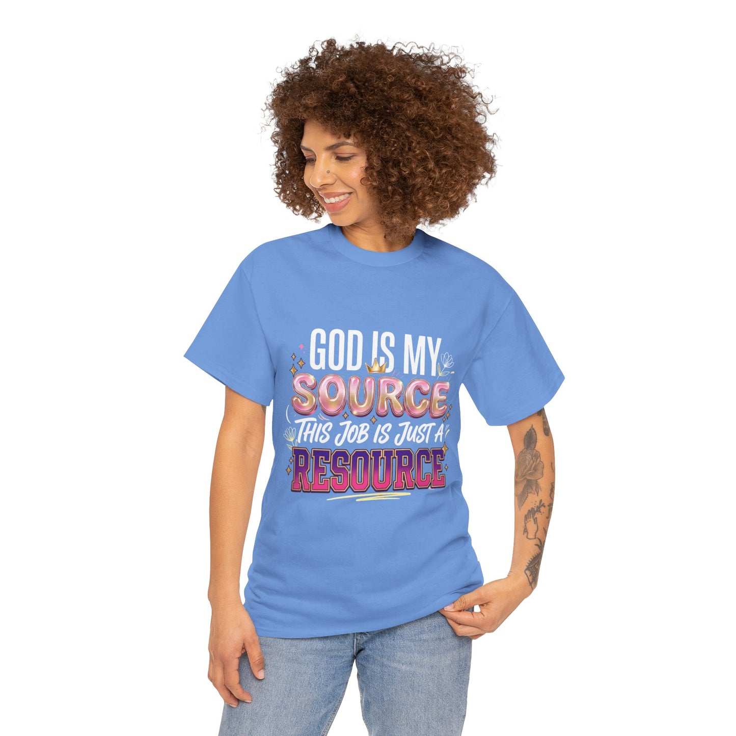 God Is My Source Tee | Inspirational Christian Shirt
