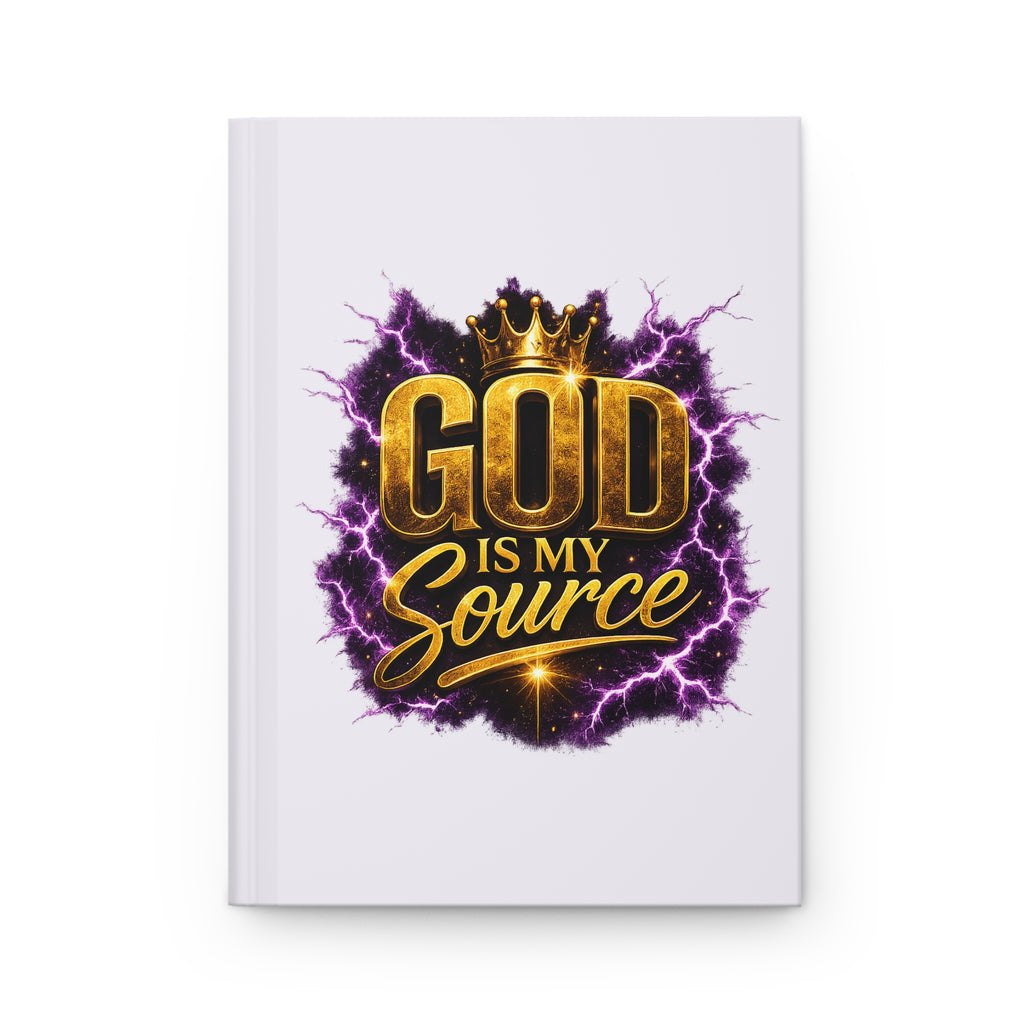 God Is My Source Hardcover Journal | Christian Scripture Philippians 4:19