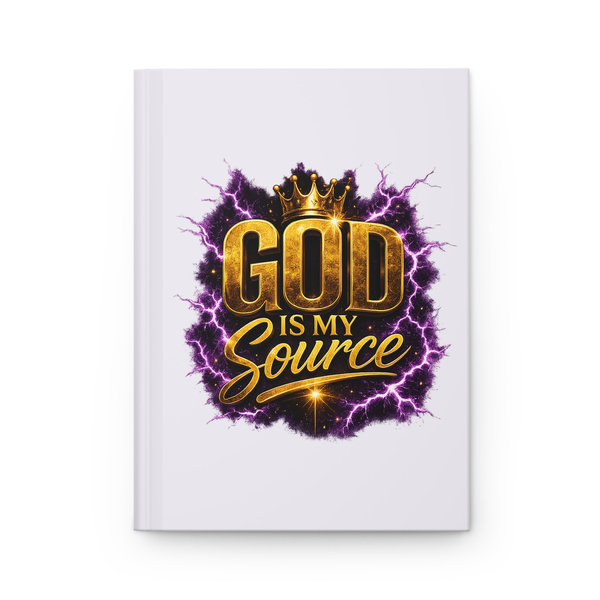 God Is My Source Hardcover Journal | Christian Scripture Philippians 4:19
