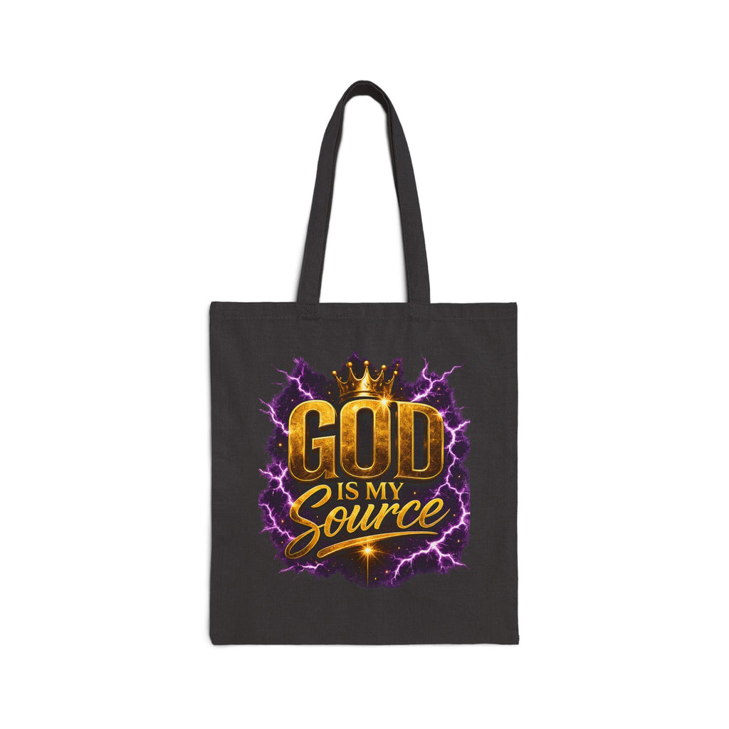 God Is My Source Canvas Tote Bag |Philippians 4:19