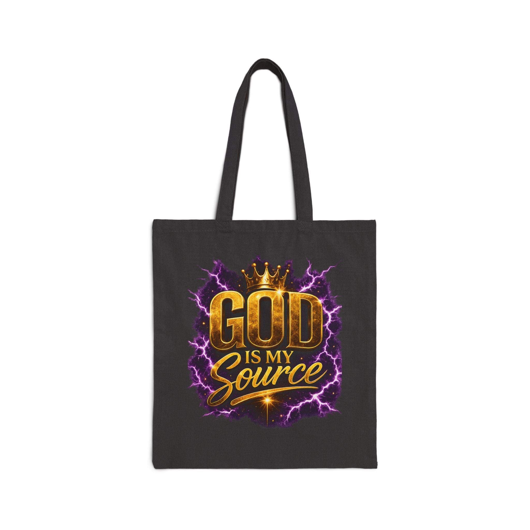 God Is My Source Canvas Tote Bag |Philippians 4:19