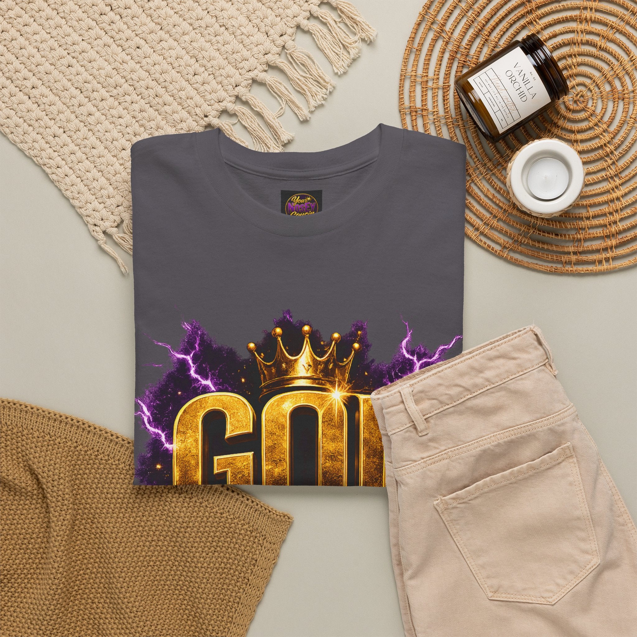 God Is My Source Christian T-Shirt | Philippians 4:19 Faith Graphic Tee