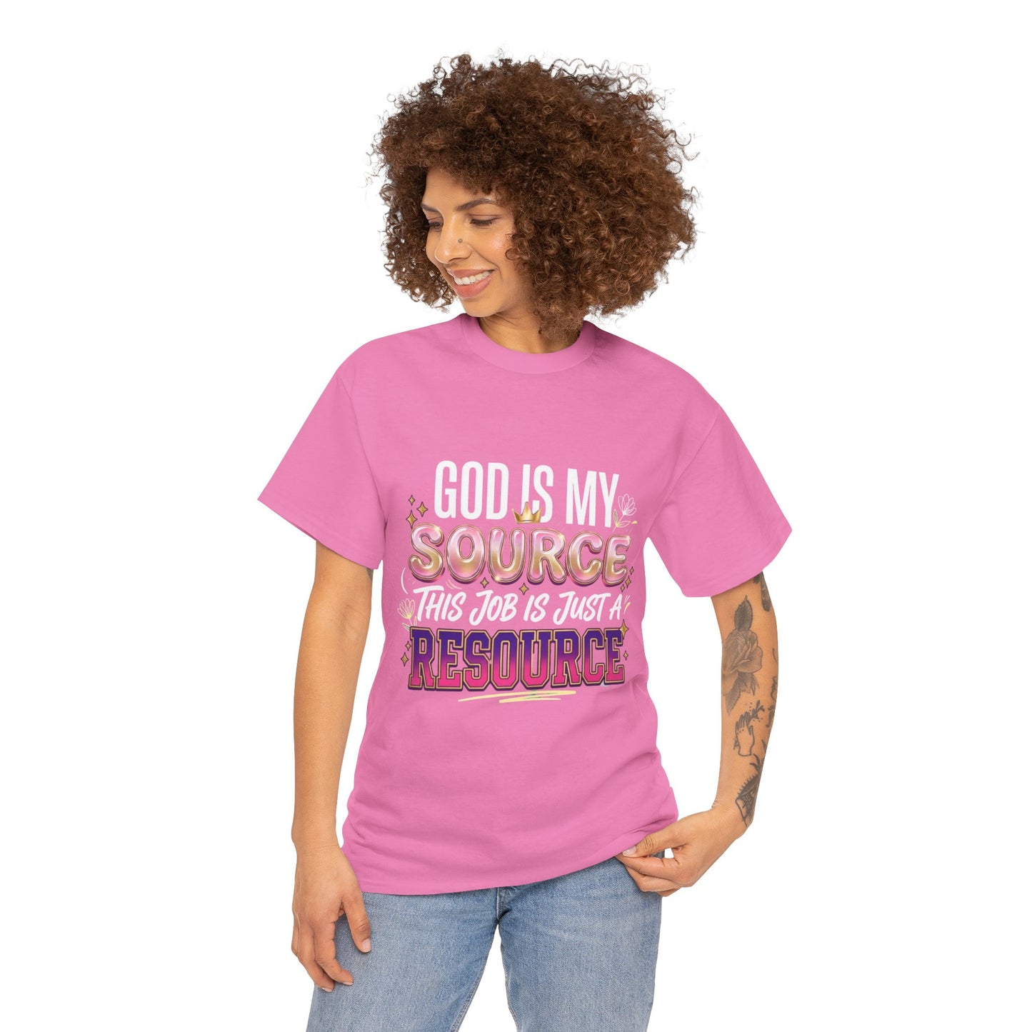 God Is My Source Tee | Inspirational Christian Shirt
