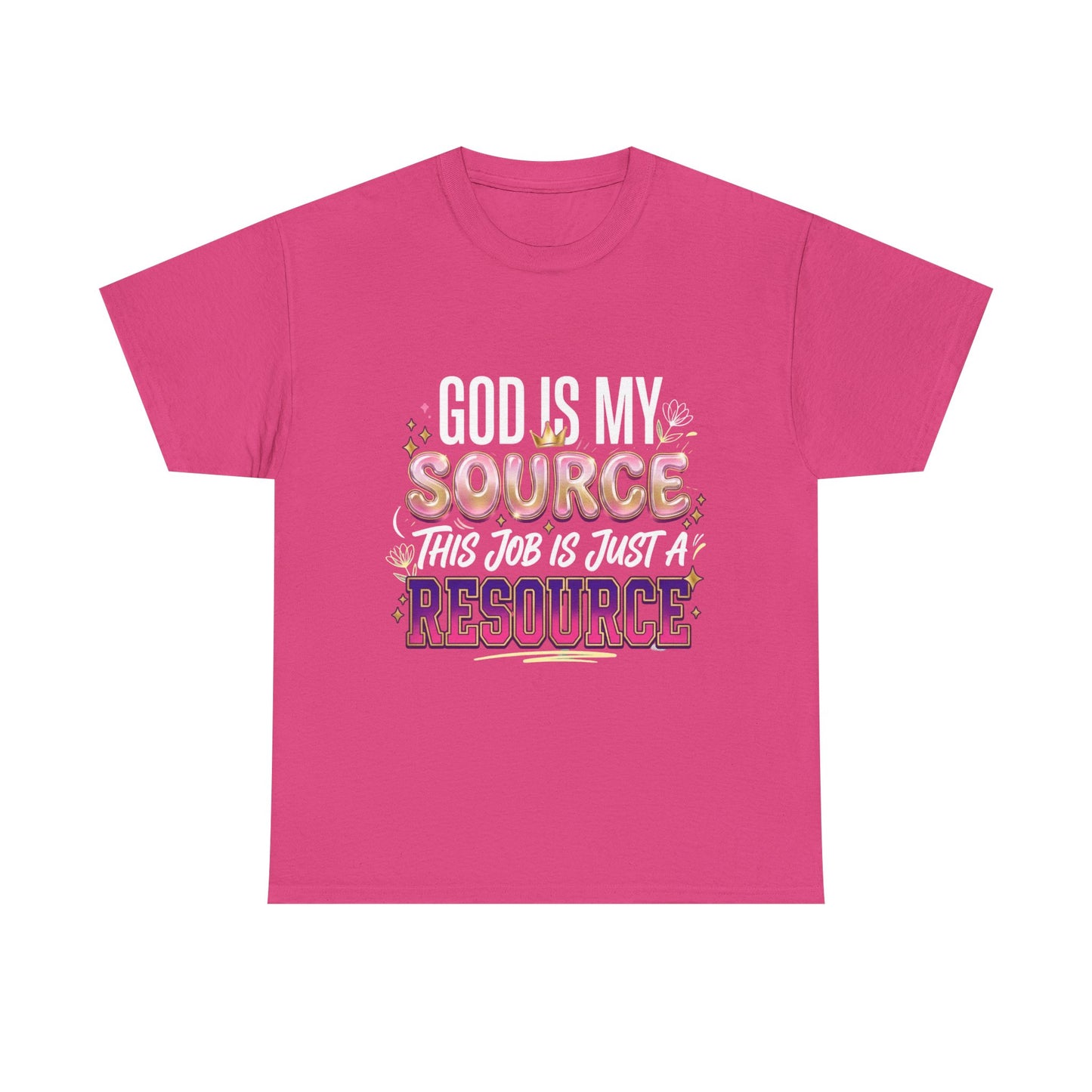 God Is My Source Tee | Inspirational Christian Shirt