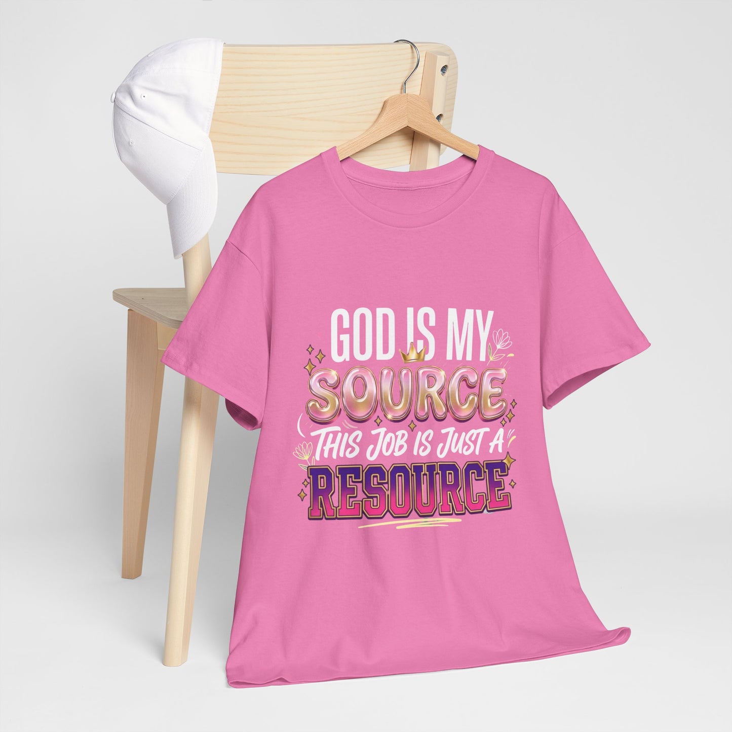 God Is My Source Tee | Inspirational Christian Shirt