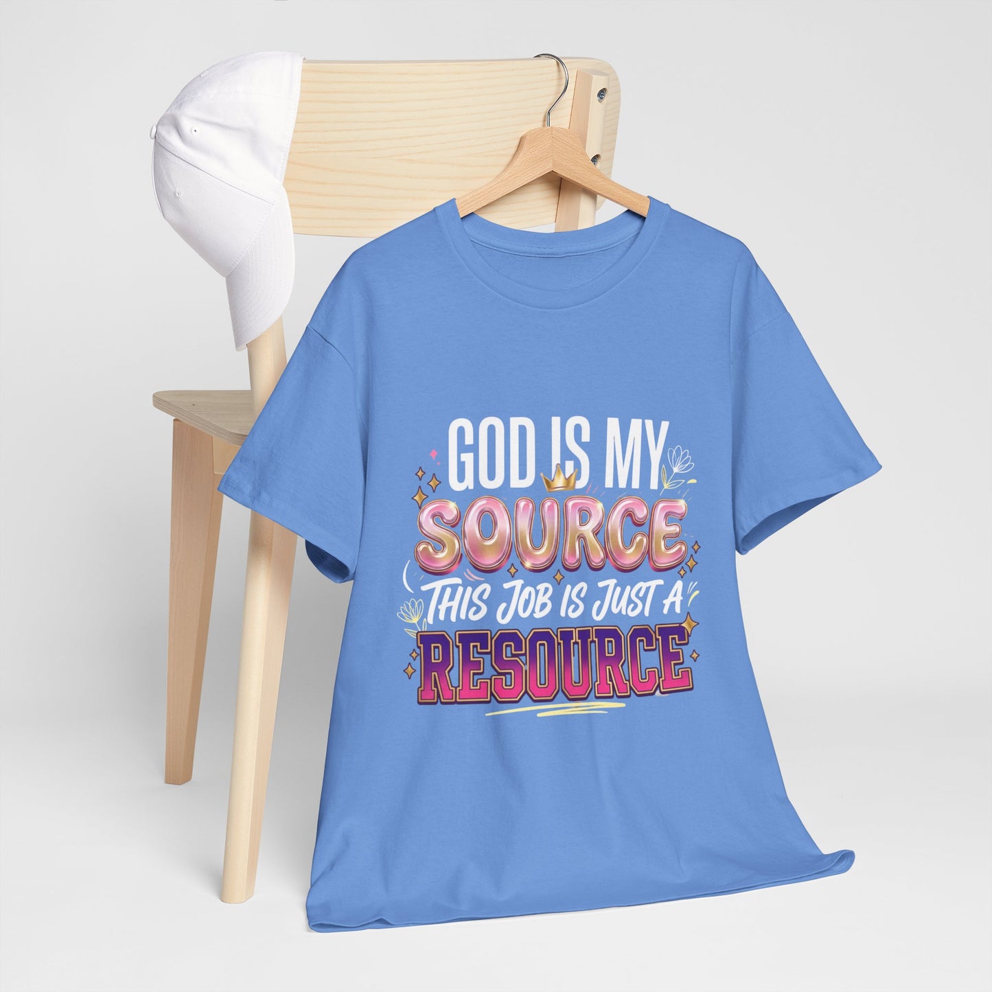 God Is My Source Tee | Inspirational Christian Shirt