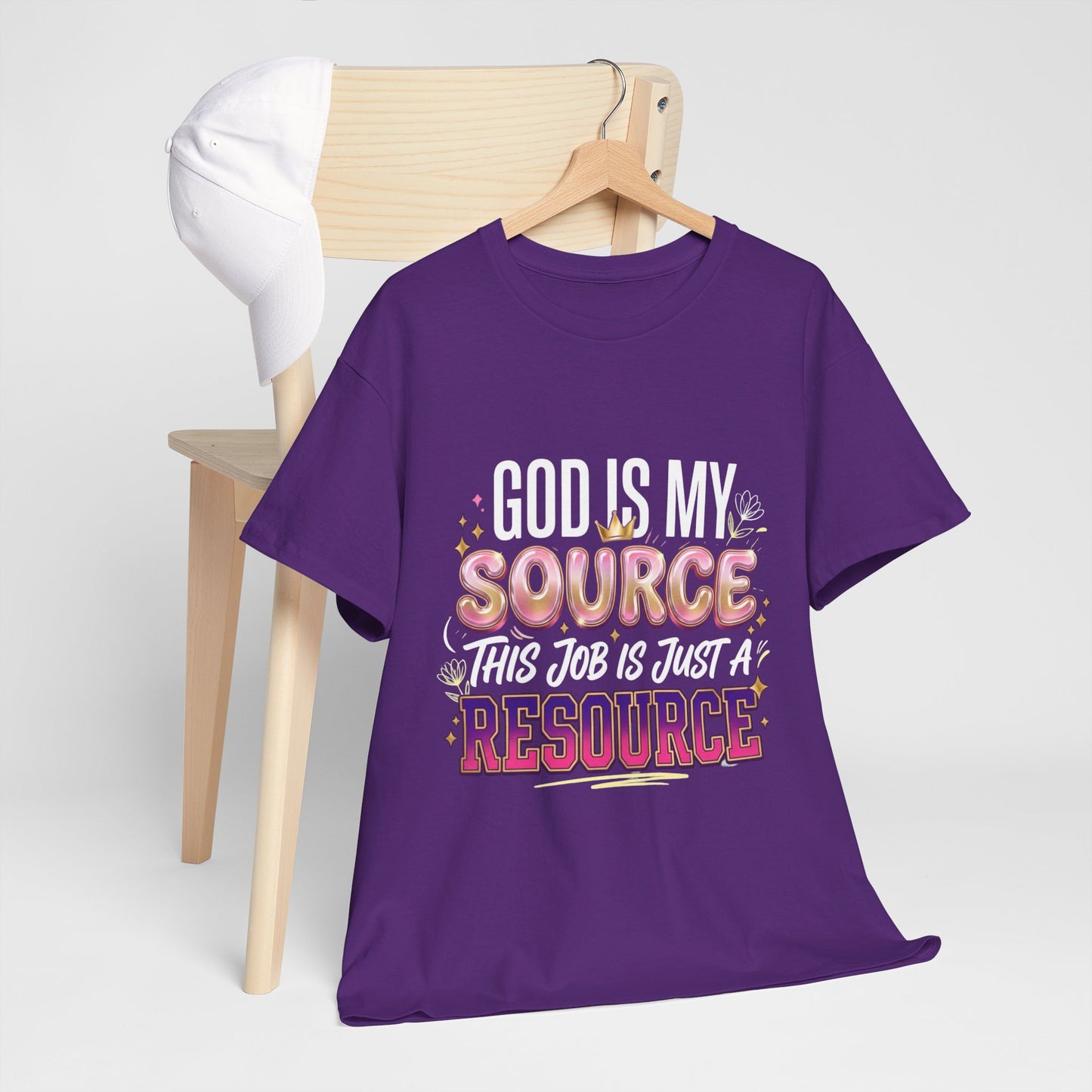 God Is My Source Tee | Inspirational Christian Shirt