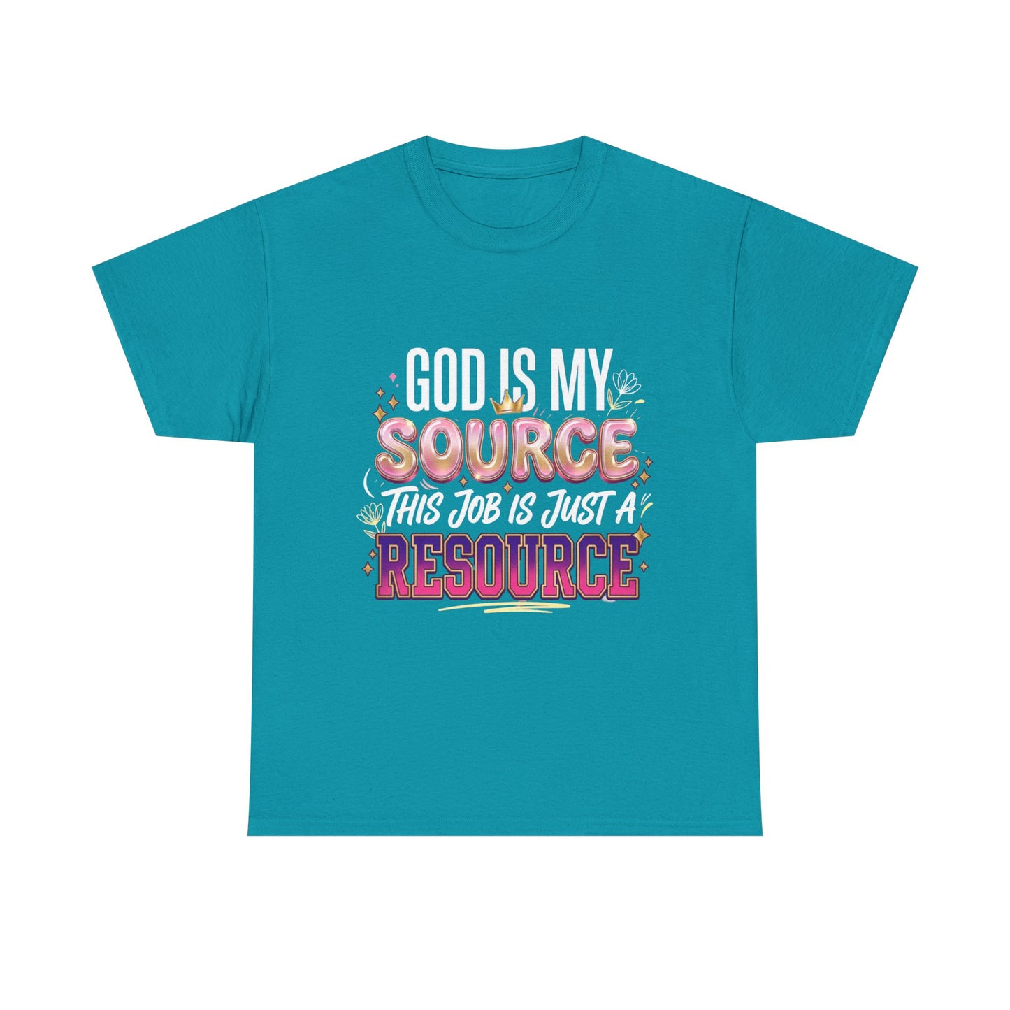 God Is My Source Tee | Inspirational Christian Shirt