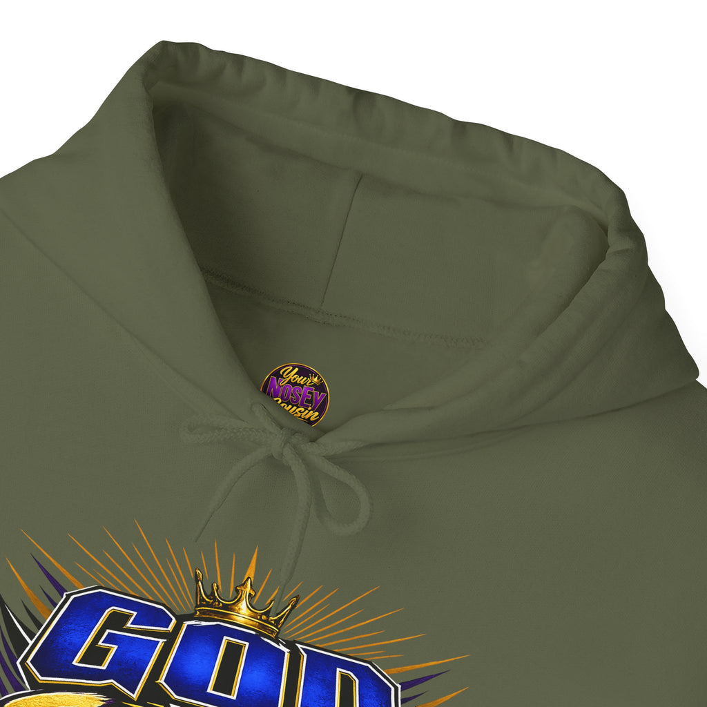 God Is My Source Christian Hoodie | Unisex Graphic Sweatshirt