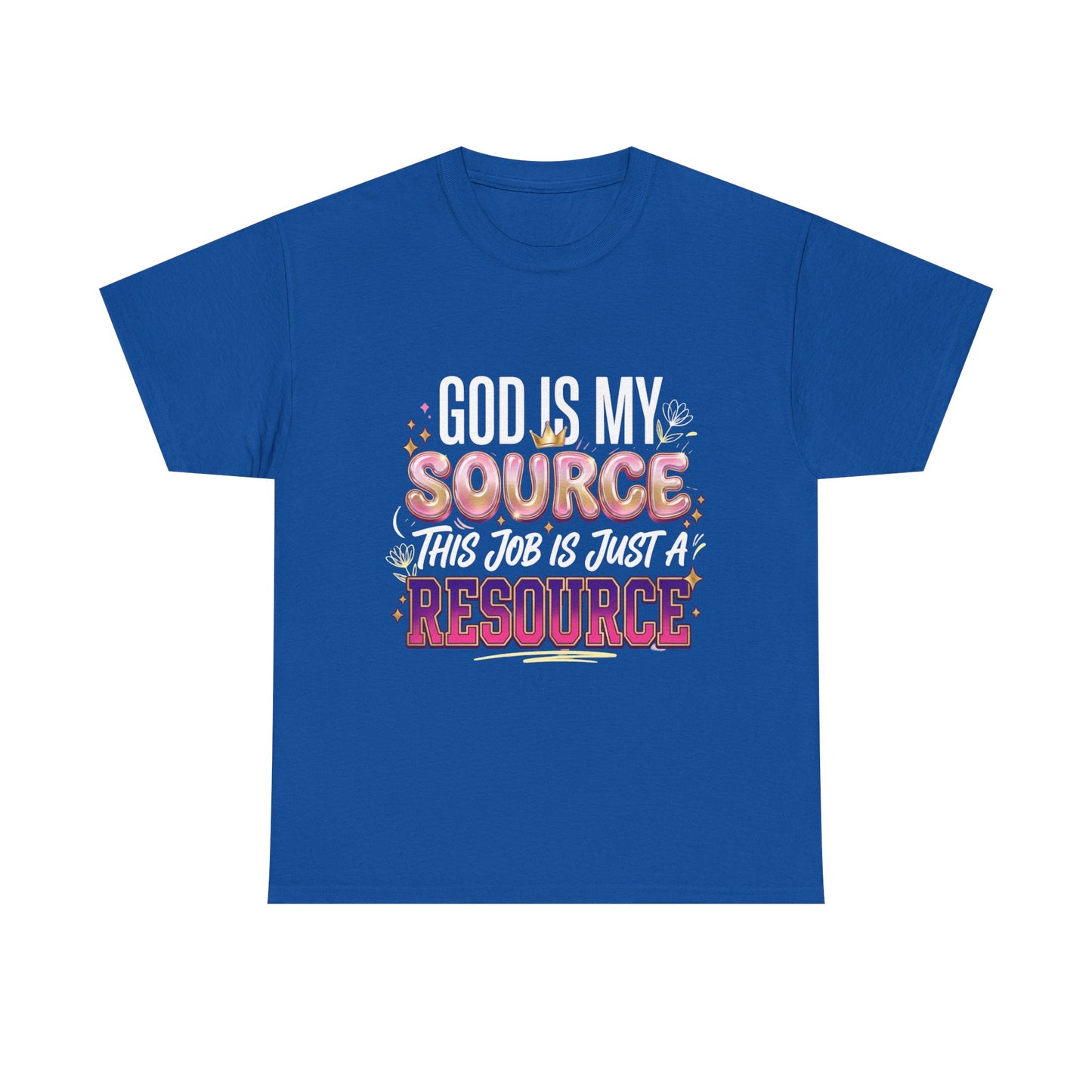God Is My Source Tee | Inspirational Christian Shirt